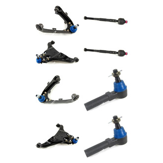 Mevotech® - Original Grade™ Front Lower and Upper Control Arm with Ball Joint and Tie Rod End Kit