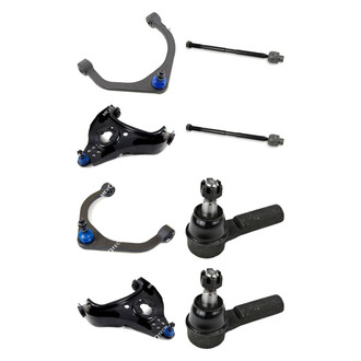 Mevotech® - Original Grade™ Front Lower and Upper Control Arm with Ball Joint and Tie Rod End Kit