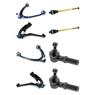 Mevotech® - Original Grade™ Front Lower and Upper Control Arm with Ball Joint and Tie Rod End Kit