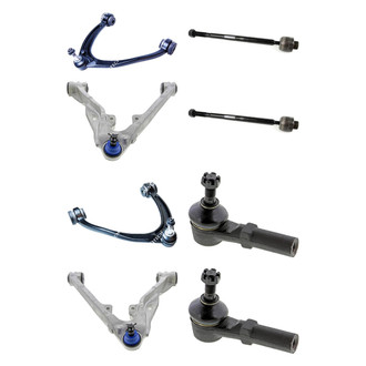 Mevotech® - Original Grade™ Front Lower and Upper Control Arm with Ball Joint and Tie Rod End Kit
