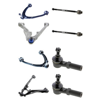 Mevotech® - Original Grade™ Front Lower and Upper Control Arm with Ball Joint and Tie Rod End Kit