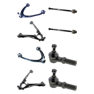 Mevotech® - Original Grade™ Front Lower and Upper Control Arm with Ball Joint and Tie Rod End Kit