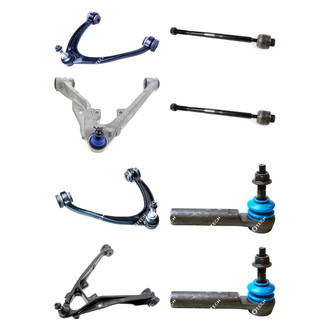Mevotech® - Original Grade™ Front Lower and Upper Control Arm with Ball Joint and Tie Rod End Kit