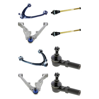 Mevotech® - Original Grade™ Front Lower and Upper Control Arm with Ball Joint and Tie Rod End Kit