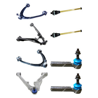 Mevotech® - Original Grade™ Front Lower and Upper Control Arm with Ball Joint and Tie Rod End Kit