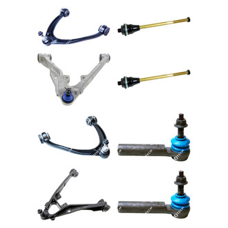 Mevotech® - Original Grade™ Front Lower and Upper Control Arm with Ball Joint and Tie Rod End Kit