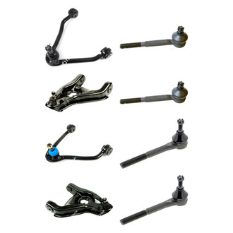 Mevotech® - Original Grade™ Front Lower and Upper Control Arm with Ball Joint and Tie Rod End Kit