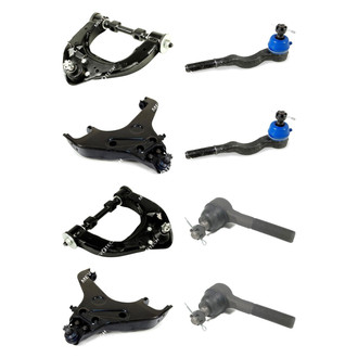 Mevotech® - Original Grade™ Front Lower and Upper Control Arm with Ball Joint and Tie Rod End Kit
