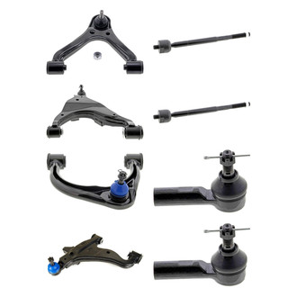 Mevotech® - Original Grade™ Front Lower and Upper Control Arm with Ball Joint and Tie Rod End Kit