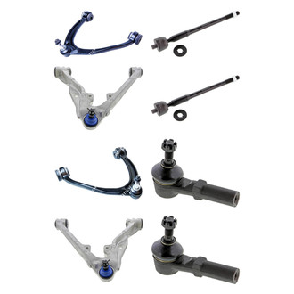 Mevotech® - Original Grade™ Front Lower and Upper Control Arm with Ball Joint and Tie Rod End Kit