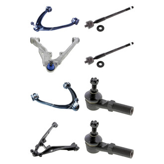 Mevotech® - Original Grade™ Front Lower and Upper Control Arm with Ball Joint and Tie Rod End Kit