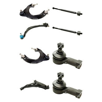 Mevotech® - Original Grade™ Front Lower and Upper Control Arm with Ball Joint and Tie Rod End Kit
