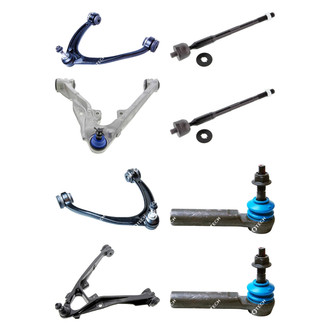 Mevotech® - Original Grade™ Front Lower and Upper Control Arm with Ball Joint and Tie Rod End Kit