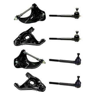 Mevotech® - Original Grade™ Front Lower and Upper Control Arm with Ball Joint and Tie Rod End Kit