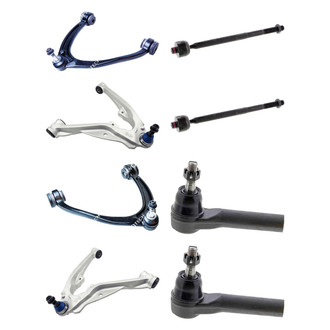 Mevotech® - Original Grade™ Front Lower and Upper Control Arm with Ball Joint and Tie Rod End Kit
