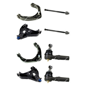 Mevotech® - Original Grade™ Front Lower and Upper Control Arm with Ball Joint and Tie Rod End Kit