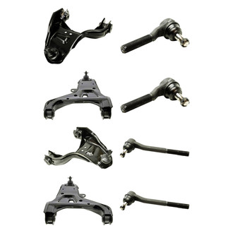 Mevotech® - Original Grade™ Front Lower and Upper Control Arm with Ball Joint and Tie Rod End Kit