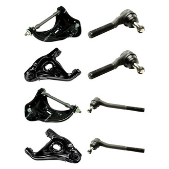 Mevotech® - Original Grade™ Front Lower and Upper Control Arm with Ball Joint and Tie Rod End Kit