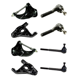 Mevotech® - Original Grade™ Front Lower and Upper Control Arm with Ball Joint and Tie Rod End Kit