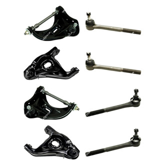 Mevotech® - Original Grade™ Front Lower and Upper Control Arm with Ball Joint and Tie Rod End Kit