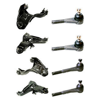 Mevotech® - Original Grade™ Front Lower and Upper Control Arm with Ball Joint and Tie Rod End Kit