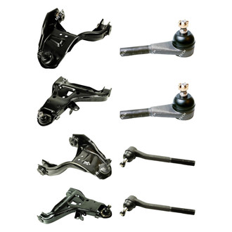 Mevotech® - Original Grade™ Front Lower and Upper Control Arm with Ball Joint and Tie Rod End Kit