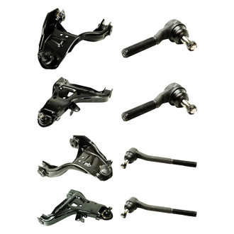 Mevotech® - Original Grade™ Front Lower and Upper Control Arm with Ball Joint and Tie Rod End Kit