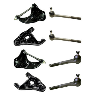 Mevotech® - Original Grade™ Front Lower and Upper Control Arm with Ball Joint and Tie Rod End Kit