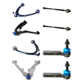 Mevotech® - Original Grade™ Front Lower and Upper Control Arm with Ball Joint and Tie Rod End Kit