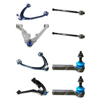 Mevotech® - Original Grade™ Front Lower and Upper Control Arm with Ball Joint and Tie Rod End Kit