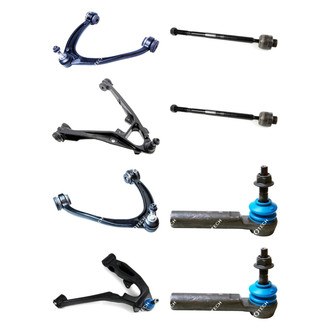 Mevotech® - Original Grade™ Front Lower and Upper Control Arm with Ball Joint and Tie Rod End Kit