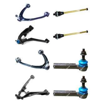 Mevotech® - Original Grade™ Front Lower and Upper Control Arm with Ball Joint and Tie Rod End Kit