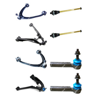 Mevotech® - Original Grade™ Front Lower and Upper Control Arm with Ball Joint and Tie Rod End Kit
