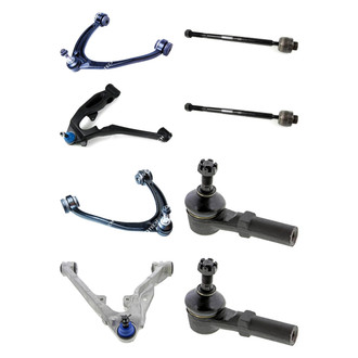 Mevotech® - Original Grade™ Front Lower and Upper Control Arm with Ball Joint and Tie Rod End Kit