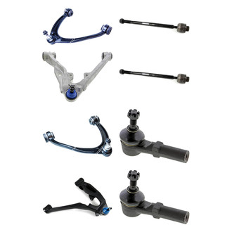 Mevotech® - Original Grade™ Front Lower and Upper Control Arm with Ball Joint and Tie Rod End Kit