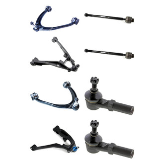 Mevotech® - Original Grade™ Front Lower and Upper Control Arm with Ball Joint and Tie Rod End Kit