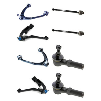 Mevotech® - Original Grade™ Front Lower and Upper Control Arm with Ball Joint and Tie Rod End Kit