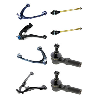Mevotech® - Original Grade™ Front Lower and Upper Control Arm with Ball Joint and Tie Rod End Kit