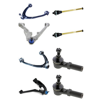Mevotech® - Original Grade™ Front Lower and Upper Control Arm with Ball Joint and Tie Rod End Kit