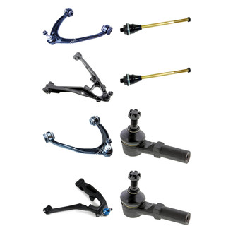 Mevotech® - Original Grade™ Front Lower and Upper Control Arm with Ball Joint and Tie Rod End Kit