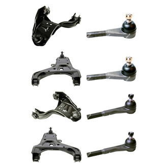 Mevotech® - Original Grade™ Front Lower and Upper Control Arm with Ball Joint and Tie Rod End Kit