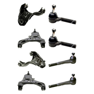 Mevotech® - Original Grade™ Front Lower and Upper Control Arm with Ball Joint and Tie Rod End Kit
