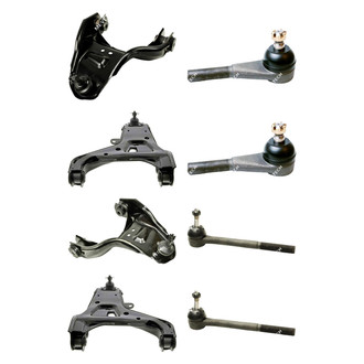 Mevotech® - Original Grade™ Front Lower and Upper Control Arm with Ball Joint and Tie Rod End Kit