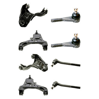 Mevotech® - Original Grade™ Front Lower and Upper Control Arm with Ball Joint and Tie Rod End Kit