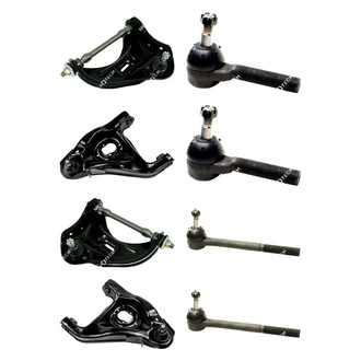 Mevotech® - Original Grade™ Front Lower and Upper Control Arm with Ball Joint and Tie Rod End Kit