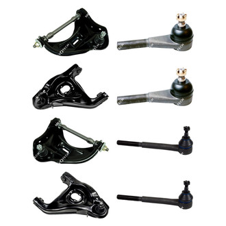 Mevotech® - Original Grade™ Front Lower and Upper Control Arm with Ball Joint and Tie Rod End Kit
