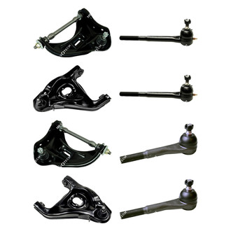 Mevotech® - Original Grade™ Front Lower and Upper Control Arm with Ball Joint and Tie Rod End Kit