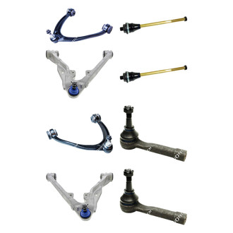 Mevotech® - Original Grade™ Front Lower and Upper Control Arm with Ball Joint and Tie Rod End Kit