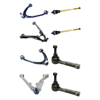 Mevotech® - Original Grade™ Front Lower and Upper Control Arm with Ball Joint and Tie Rod End Kit