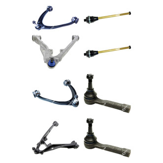 Mevotech® - Original Grade™ Front Lower and Upper Control Arm with Ball Joint and Tie Rod End Kit